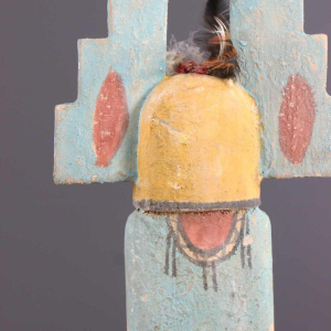 Tribal Art  Hopi Kachina pop  polychroom houten sculptuur, Arizona 20e eeuw