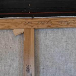 Pierre Petit ‘Les Perles’ oil on canvas, 20th c