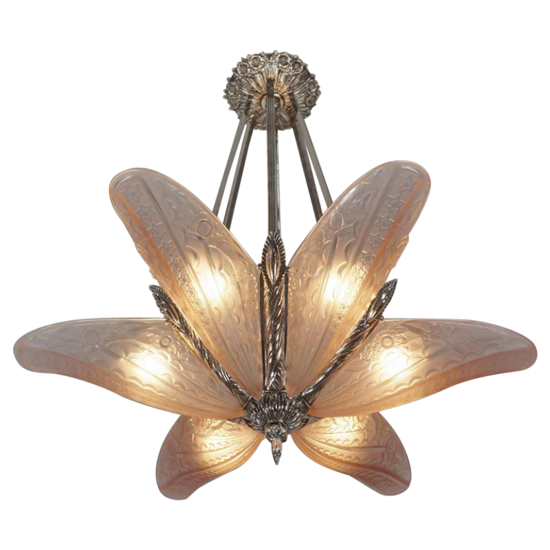 Donna : lustre art déco. France 1930
