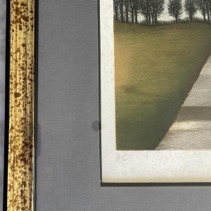 Jacques Deperthes, boslandschap, litho, 20e eeuw, realistisch