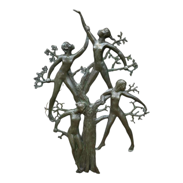 Jozef (Jos) van Acker ‘Ode to Woman (137cm)’ resin wall sculpture, ca 1960