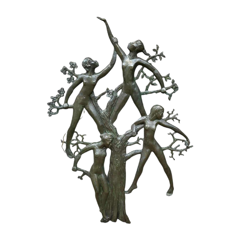 Jozef (Jos) van Acker ‘Ode to Woman (137cm)’ resin wall sculpture, ca 1960