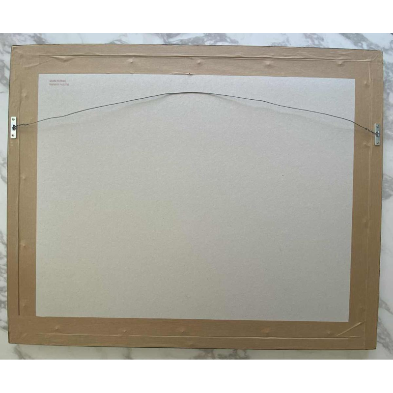 Jacques Deperthes, paysage arboré, lithogravure réaliste, XXe s