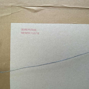 Jacques Deperthes, boslandschap, litho, 20e eeuw, realistisch