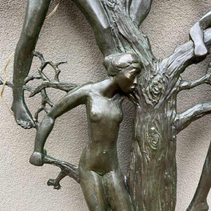 Jozef (Jos) van Acker ‘Ode to Woman (137cm)’ resin wall sculpture, ca 1960