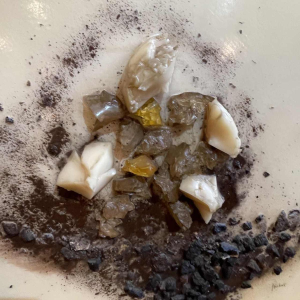 Jef Verbrak, abstract painting, Brutalist mixed media composition, circa 1970