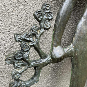 Jozef (Jos) van Acker ‘Ode to Woman (137cm)’ resin wall sculpture, ca 1960