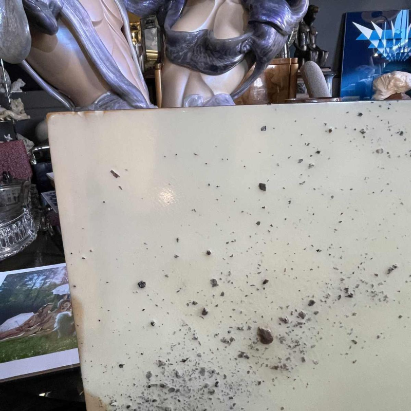 Jef Verbrak, abstract schilderij, Brutalistische gemengde techniek, circa 1970