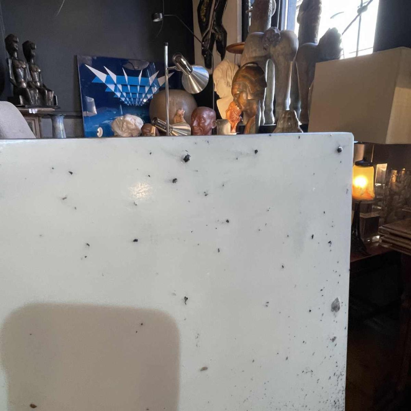 Jef Verbrak, tableau abstrait, composition technique mixte brutaliste, vers 1970