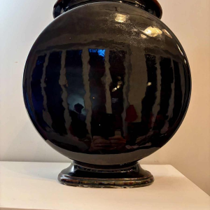 Vaas van geglazuurd keramiek, Art Nouveau, circa 1900-1920