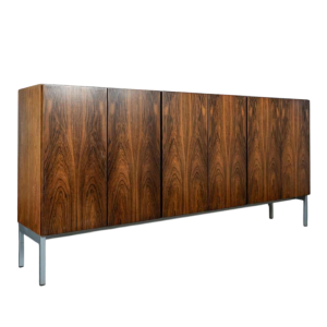 Highboard moderniste en palissandre, ca 1950/60