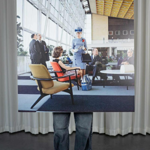 Photo Sabena vintage sur panneau