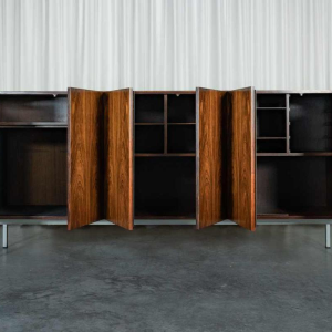 Modern palissander highboard, ca 1950/60