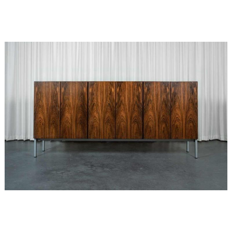 Highboard moderniste en palissandre, ca 1950/60