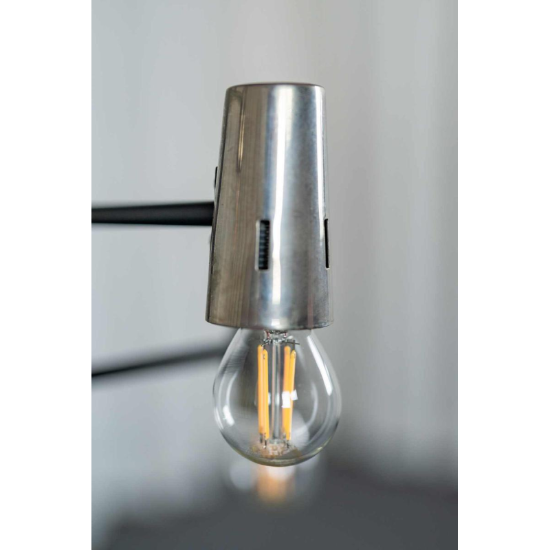 Vintage 5-lichts vloerlamp, ca 1970