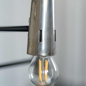 5-light vintage floor lamp, ca 1970