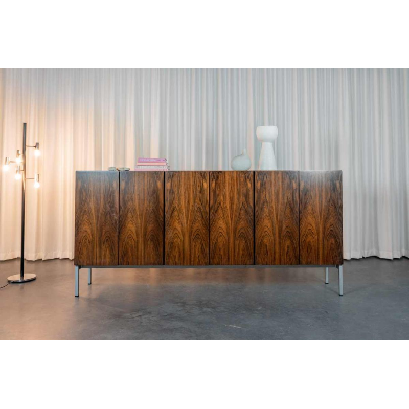 Modernist rosewood highboard, ca 1950/60