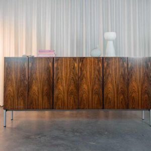 Modern palissander highboard, ca 1950/60