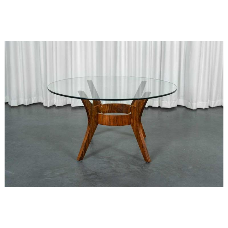 Mid Century ronde salontafel met spinnenpoten, ca 1950
