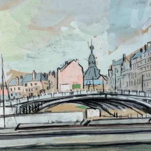 Pierre Saint-Sorny (1914-2010) « Namur: le grognon et le pont de France »