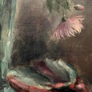 Louise GOBERT (1903-1986): bouquets de fleurs peinture