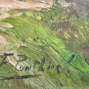 Fernand PONTHIER (1885-1952): «Ferme en Ardenne » peinture huile sur toile