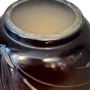 Atelier Émile GALLÉ multilayer glass vase with floral decoration