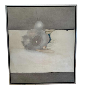 André SPRUMONT « Dans l’attente de l’Aube I » abstracte verf olieverf op doek