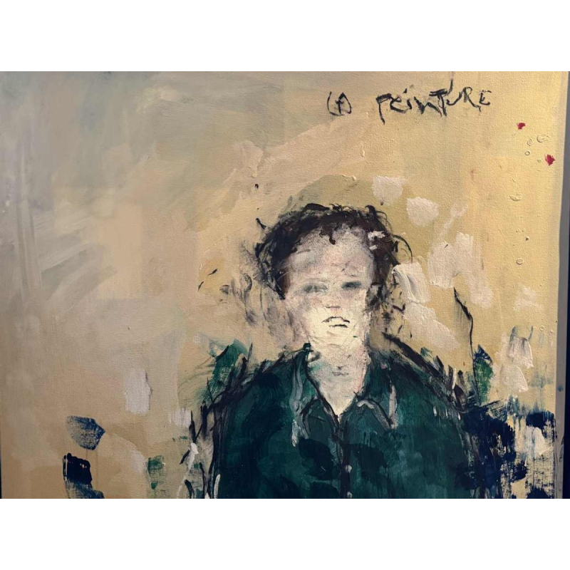 Pierre DEVREUX « The schilderij » olie op doek