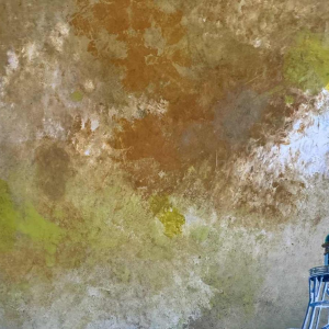 Gaston BOGAERT : «Storm » painting oil on panel