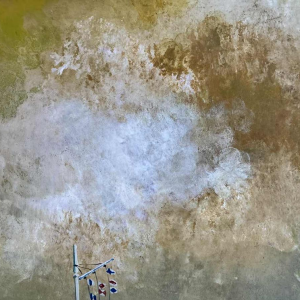 Gaston BOGAERT : «Storm » painting oil on panel