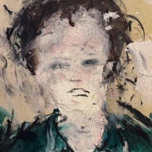 Pierre DEVREUX « The schilderij » olie op doek