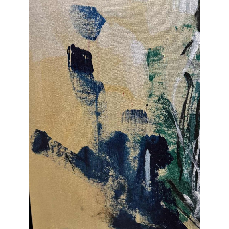 Pierre DEVREUX « The painting » oil on canvas