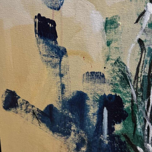 Pierre DEVREUX « The schilderij » olie op doek