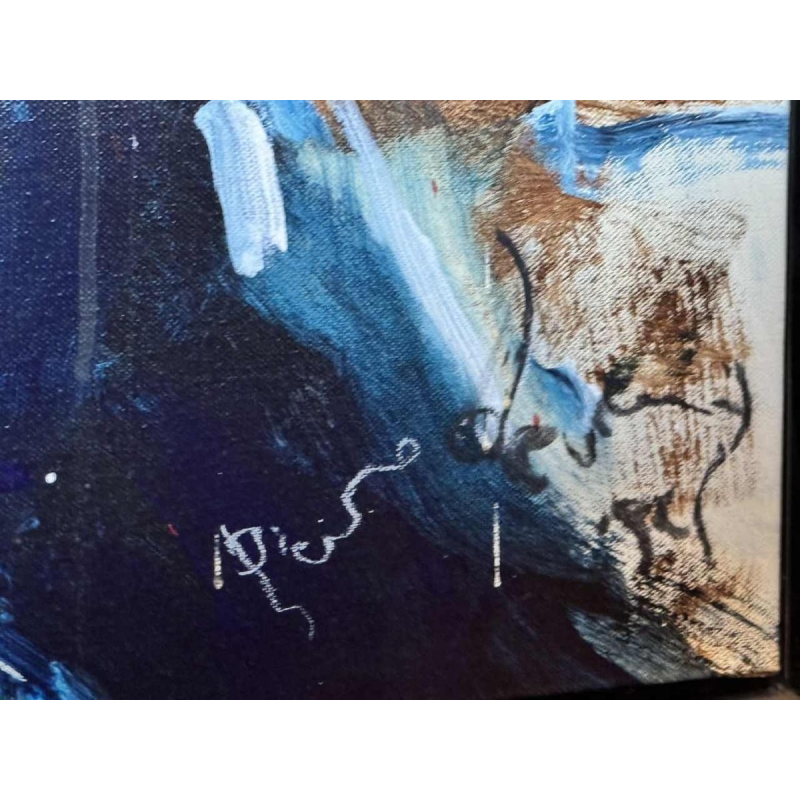 Pierre DEVREUX « The schilderij » olie op doek