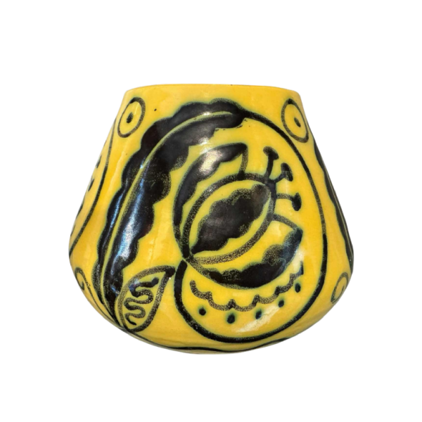 Louis RANDOUR for Saint-Ghislain, Art Deco stoneware vase, circa 1930