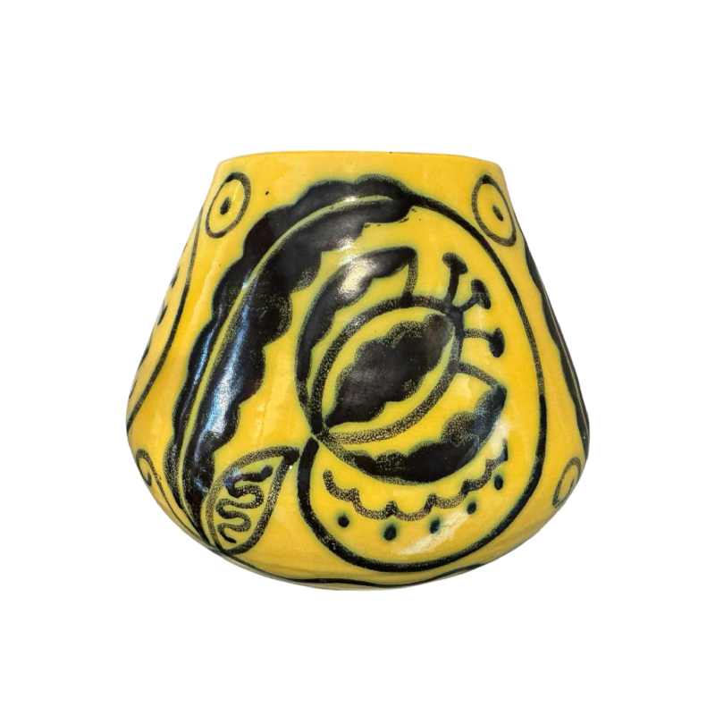 Louis RANDOUR pour Saint-Ghislain, vase en grès Art Déco, vers 1930