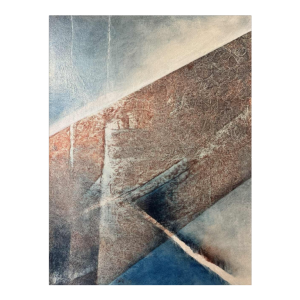 Michel Ciparisse “het oog” acrylschilderij, jaar 2003