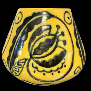 Louis RANDOUR pour Saint-Ghislain, vase en grès Art Déco, vers 1930