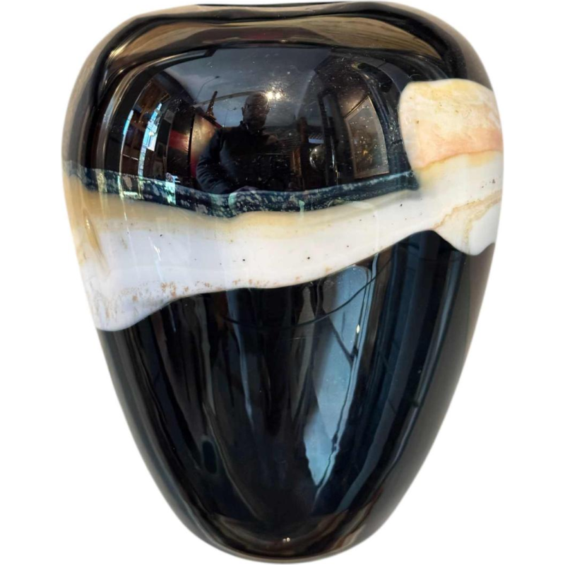 Alfred COLLARD for Val-Saint-Lambert, crystal vase