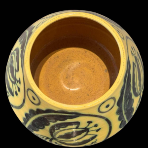 Louis RANDOUR pour Saint-Ghislain, vase en grès Art Déco, vers 1930