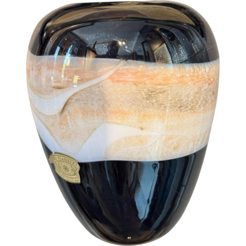 Alfred COLLARD pour Val-Saint-Lambert, vase en cristal