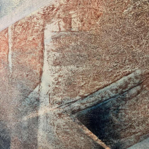 Michel Ciparisse « la transversale » peinture acrylique sur toile, 2003