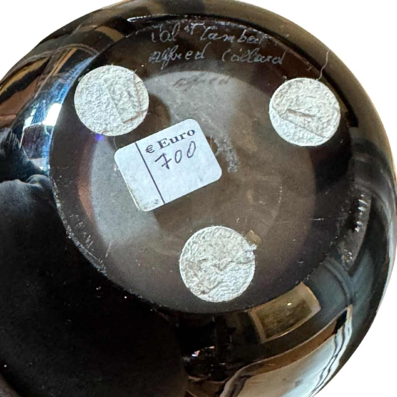 Alfred COLLARD pour Val-Saint-Lambert, vase en cristal