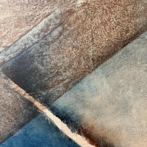 Michel Ciparisse « la transversale » peinture acrylique sur toile, 2003