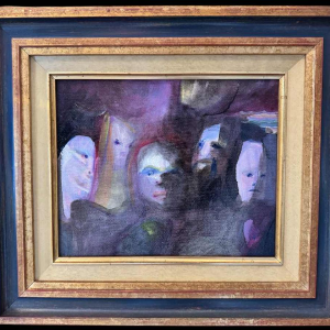 BROUYERE Jean-Marie, painting oil on canvas, 20th c