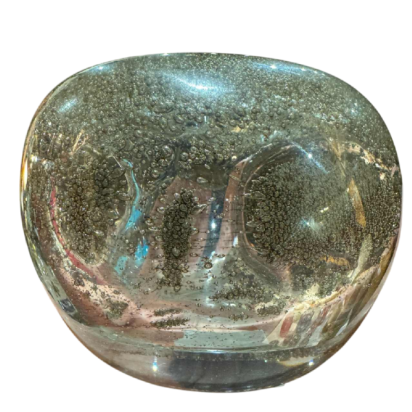 Henri NAVARRE, thick glass vase