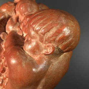 Joseph Witterwulghe "Overvloed & Putti", terracotta beeldhouwkunst Art Deco 1925