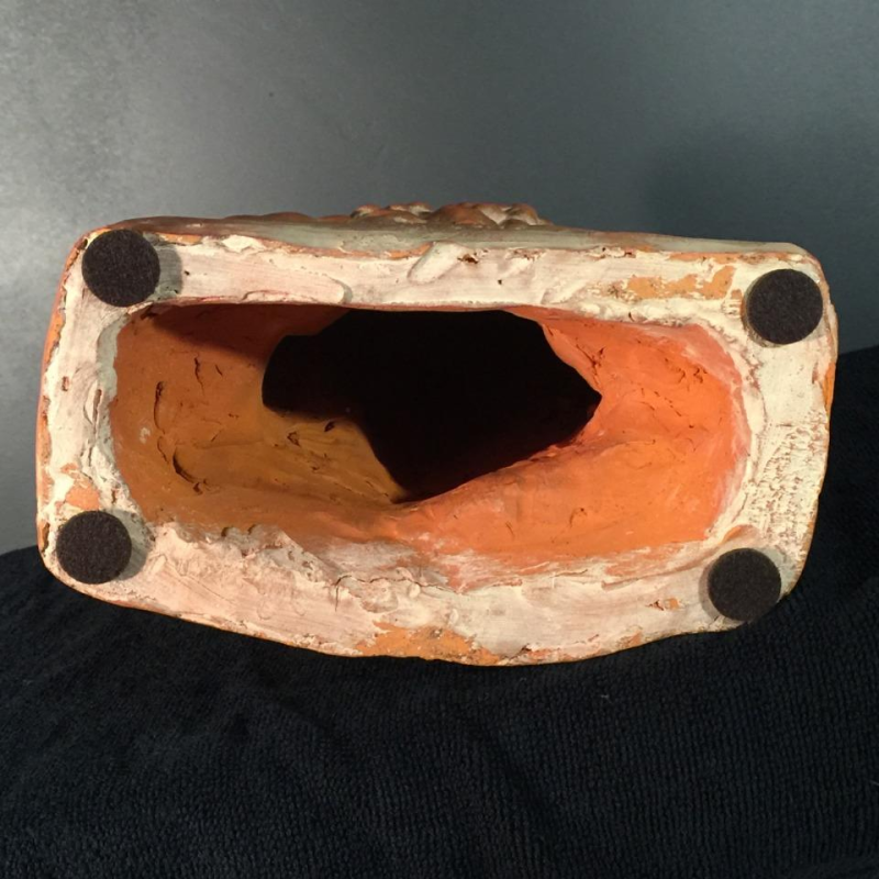 Joseph Witterwulghe "Overvloed & Putti", terracotta beeldhouwkunst Art Deco 1925