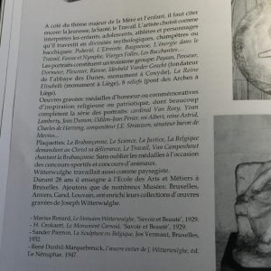 Joseph Witterwulghe "Overvloed & Putti", terracotta beeldhouwkunst Art Deco 1925